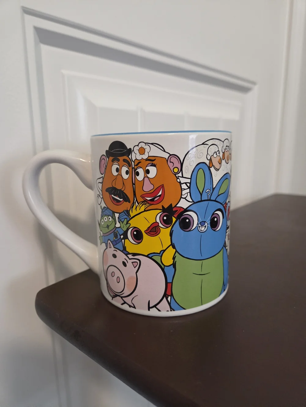 Disney Pixar Toy Story 4 Character Mug -  NWT White with Multicolor Cartoon